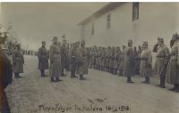 Salurn - Inspizierung durch Erzh. Karl  am 16. 3 .1916 Bild 3